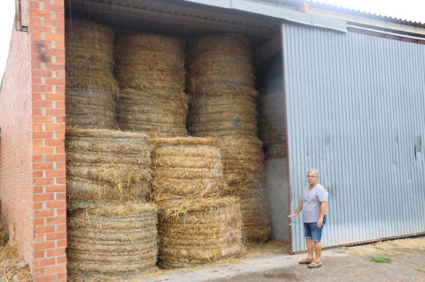 Os agricultores de Girona preparam forragens para ajudar as explorações de Valência afectadas pela dana